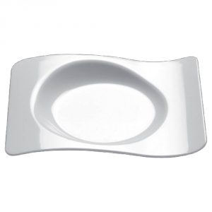 Piatto "Forma" 280x230 - Bianco
