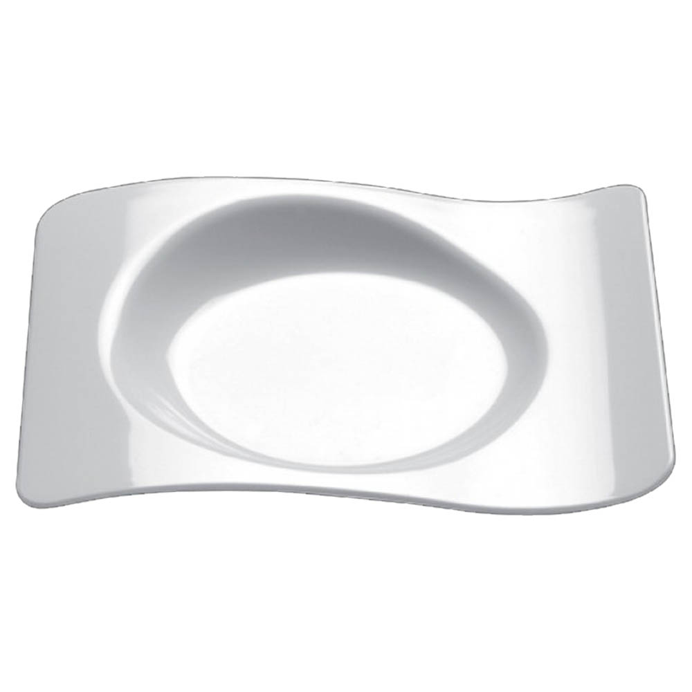 Piatto "Forma" 280x230 - Bianco