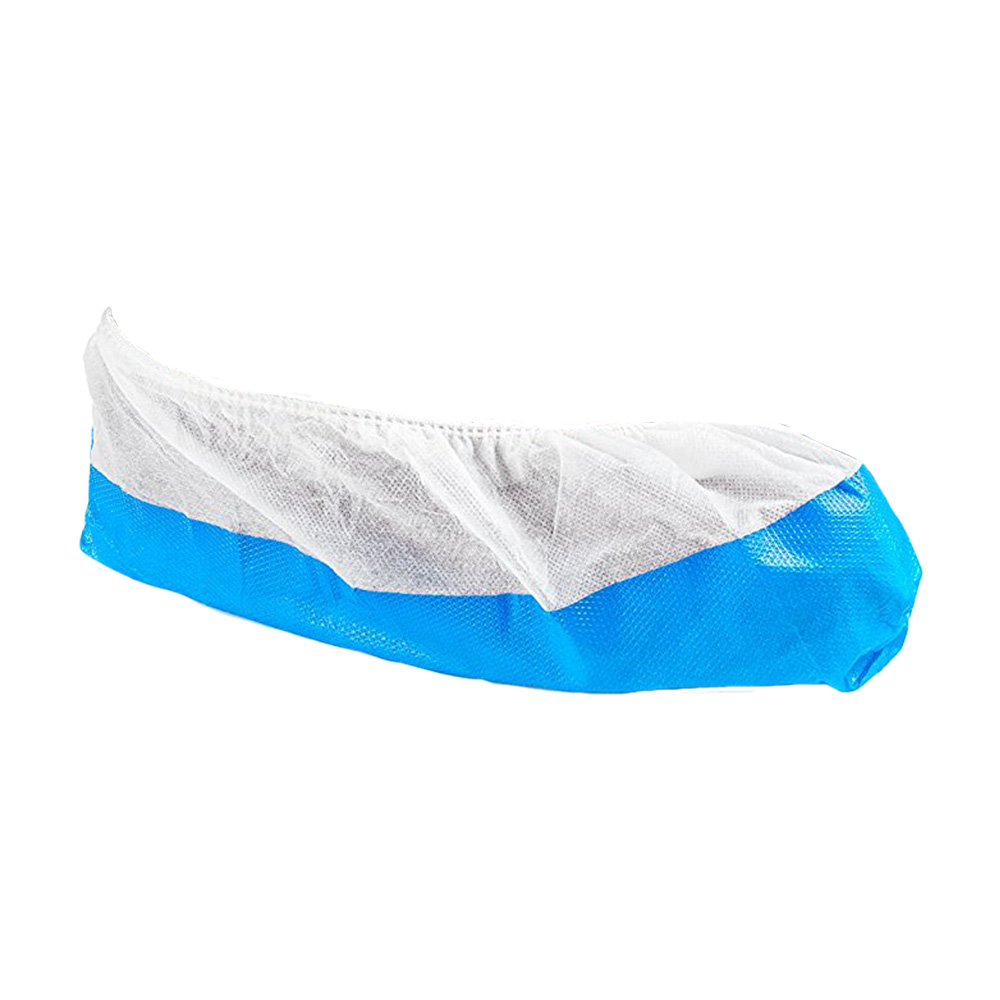 Copriscarpe Monouso In Polietilene - Confezione Da 100 Pezzi Per Visitatori 40x13 Cm - Foto 1