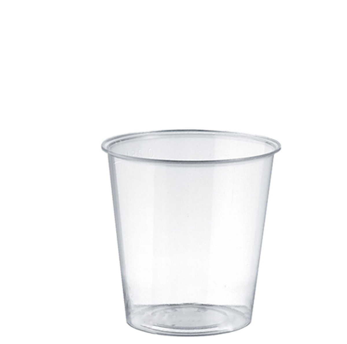 Bicchiere Supertrasparente - 250 ml Base Larga